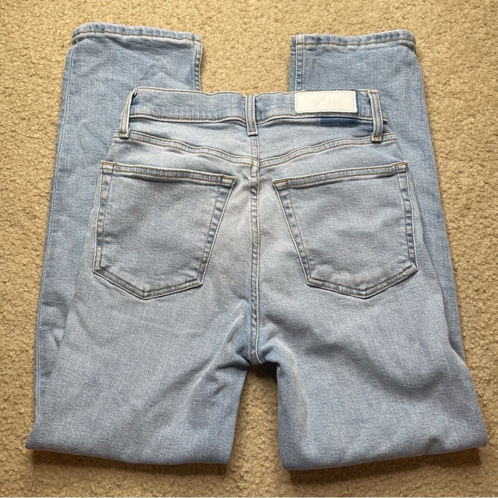 RE/DONE 70s Stove Pipe High Rise Jeans 163-3WSTV27/A blue - Picture 3 of 5
